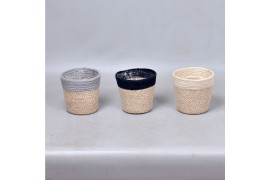 Keramische pot Toegevoegde waarde - Collectie Neo Architect - Mand Jel