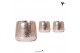 Keramische pot Kolibri Home Luxury silver 