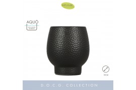 Keramische pot Abruzzo Black 15 cm Aquo 1 tak/plnt 2000 gram 1 bl.