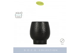 Keramische pot Abruzzo Black Aquo - 9cm
