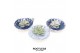 Arrangementen succulenten rootless echeveria mix in dutch delft blue b 