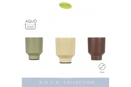 Keramische pot Emilia Mix 12 cm Aquo 1 bl.
