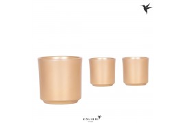 Keramische pot Kolibri Home Simplicity pot gold