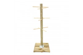 Arrangementen succulenten Kokodama Tree display (exclusive plants),