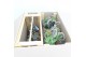 Kamerplanten mix + showdoos Kokodama Display Rack incl 40 Kokodamas (1 