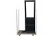 Hangplanten mix Kokodama Black Display table euro pallet size INCLUDIN 