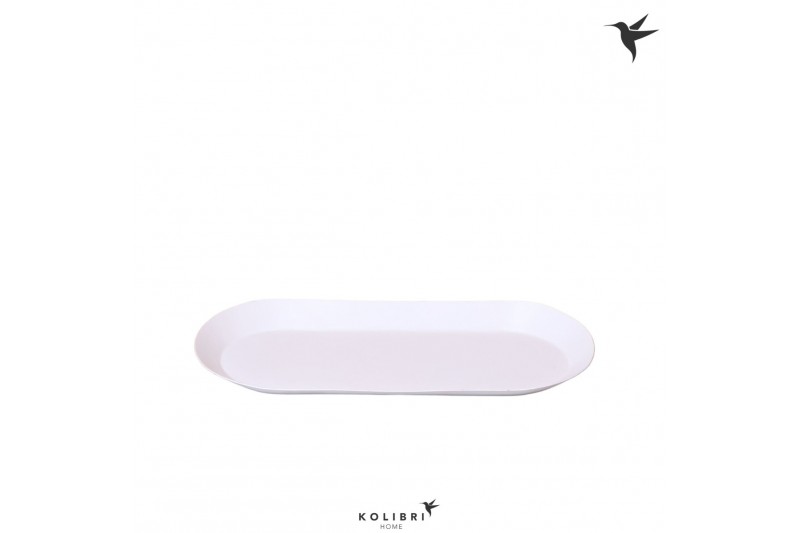 Huis- en tuindecoratie Kolibri home Plate white 