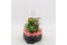 Arrangementen kamerplanten BACR-2506RZ Basic fundamentals terrarium 2 