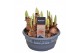 (Large-cupped Grp) Peaches and Cre Narcis Peaches and Cream 6 per pot 