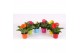 Gerbera mix belicht 2+  in Jivepot plastic diverse kleuren 