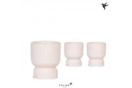 Keramische pot Kolibri Home Diabolo pot travertine