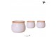 Keramische pot Kolibri Home Vintage Bowl white 