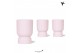 Keramische pot Kolibri Home Diabolo pink 