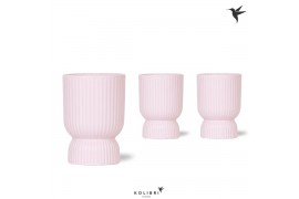 Keramische pot Kolibri Home Diabolo pink