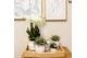Keramische pot Kolibri Home Vintage Bowl pot white 12 cm 