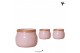 Keramische pot Kolibri Home Vintage Bowl pot pink 
