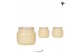Keramische pot Kolibri Home Vintage Bowl pot khaki 9 cm 
