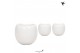 Keramische pot Kolibri home Bowl pot white 