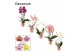 Phalaenopsis mix Phalaenopsis vormen mix 2 tak (Decorum) 14 bl. 2 tak/ 