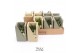 Arrangementen succulenten TRULY Succulent, Meles concrete moss - Green 