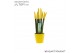 Sansevieria velvet touchz geel keramiek 