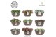 Succulenten Summer Collection 25cm 7 pp 