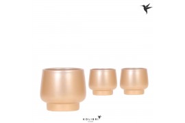 Keramische pot Kolibri Home Scandic pot gold