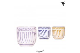 Keramische pot Kolibri Home Granada pot mix 12 cm