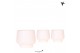Keramische pot Kolibri Home Scandic pot white 
