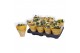 Kalanchoe rosalina don amarillo in gele hoes 