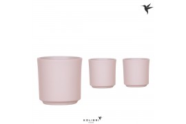 Keramische pot Kolibri Home Simplicity pot taupe