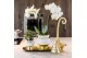 Phalaenopsis multiflora wit Kolibri Orchids 2 tak in Le Chic pot gold 