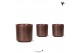 Keramische pot Kolibri Home Simplicity pot copper 9 cm 