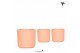 Keramische pot Kolibri Home Simplicity pot peach 12 cm 