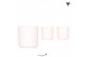 Keramische pot Kolibri Home Simplicity pot white 9 cm 