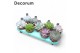 Echeveria mix Echeveria Mix (9spc.) (decorum) 1 bl. 