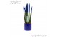 Sansevieria velvet touchz blauw keramiek 