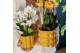 Keramische pot Kolibri Home Cotton pot yellow mix 