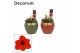 Hippeastrum Rood - 2 Knop - Melanie keramiek 