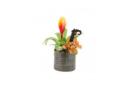 Arrangementen kamerplanten 82767: Halloween arrangement 2 pp