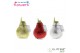 Hippeastrum gewaxt No Water Flowers Glitterz Goud / Rood / Zilver 