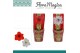 Hippeastrum Amaryllis Mix 2 Knop in FM Kersthoes 2 tak/plnt 