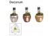 Hippeastrum Amaryllis Wit 2 Knop in Melanie KERST (Decorum) 2 tak/plnt 