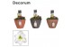 Hippeastrum Amaryllis Wit 2 Knop Kaja KERST (Decorum) 2 tak/plnt 