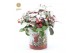 Gaultheria procumbens big berry in Zinc Santa + Snow 