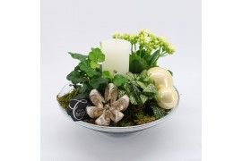 Arrangementen kerst ADV-2514W Advent creatie 3 pp