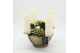 Arrangementen kerst ADV-2521W Advent creatie 3 pp 