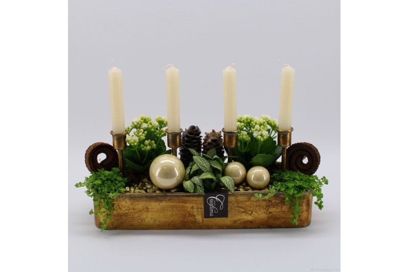 Arrangementen kerst ADV-2503W Advent creatie 5 pp Arrangementen kerst ADV-2503W Advent creatie 5 pp