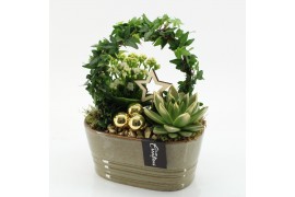 Arrangementen kerst XMAS-25301 Kerst creatie 3 pp