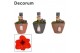 Hippeastrum Amaryllis Rood 2 Knop Kaja KERST (Decorum) 2 tak/plnt 
